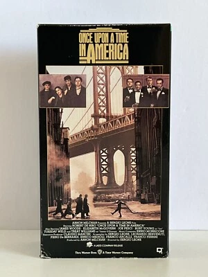Once Upon a Time in America VHS Tape 1984 Crime / Drama Robert DeNiro Joe Pesci - Image 1 of 4