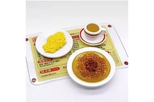 Miniatura Hong Kong Estilo Cha Chann Teng Desayuno Comida Especiada Cubos de Cerdo - 3 - Imagen 1 de 5