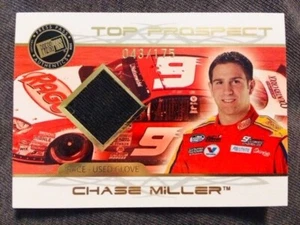 2008 Press Pass Chase Miller Rookie Top Prospect Race Used Glove Relic /175 Rare - Picture 1 of 2