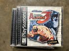 Street Fighter Alpha 3 PlayStation PS1 Black Label - Complete CIB - VG Condition