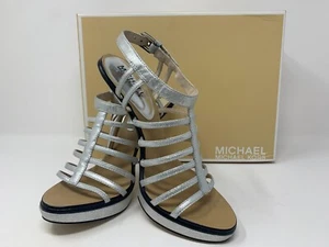 Michael Kors 4.5 Heels Women's Leather Special Occasion - Picture 1 of 12
