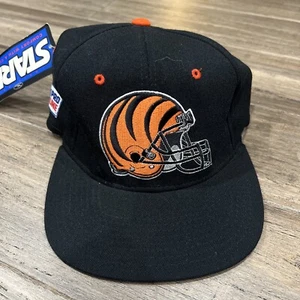 Vtg Cincinnati Bengals Starter Hat Fitted NWT Autographed - Picture 1 of 4