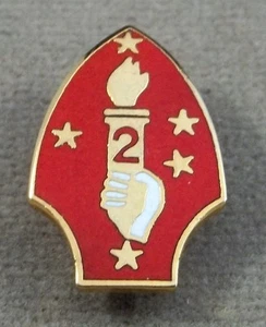 US Marine Corps 2nd Marine Division Patch Style Unit Crest Insignia - NOS - Picture 1 of 3