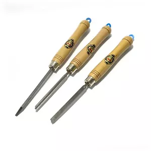 Marca Fábrica Garantía Cincel 3pce Set. Hecho en Alemania *Raro* - Imagen 1 de 5