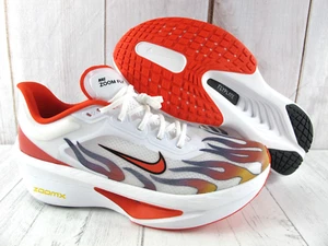 Men's Nike Zoom FLY 6 PRM White Habanero Red-Black HQ3498-100 ~ Size 13 - Picture 1 of 10