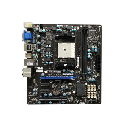 For MSI  AMD A75 Socket FM2 DDR3 M-ATX Motherboard FM2-A75MA-E35 - Image 1 of 4