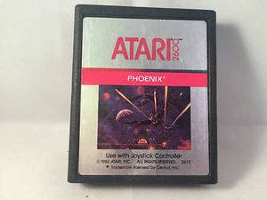 Phoenix - Atari 2600 - Video Game Cartridge Retro Vintage Black  - Picture 1 of 6