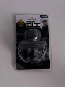 Western Safety Swivel Lens Head Lamp Batteries Included Black & Gray Sealed. - Picture 1 of 3