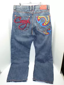 Vintage Coogi bestickte authentische australische Jeans W 36 x L 34 - Bild 1 von 11