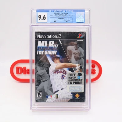 PS2 PlayStation 2 MLB 07 2007: THE SHOW BASEBALL - CGC GRADED 9.6 A+ NEW Sealed! - Image 1 of 4