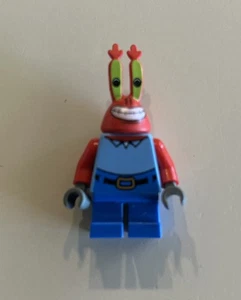 LEGO Minifigure Mr. Krabs Large Grin bob023 SpongeBob SquarePants 3833 - Picture 1 of 4