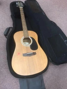 Acoustic Guitar Vantek VIS-1 Natural Color S/N 4070100768 Made in Indonesia - Foto 1 di 5
