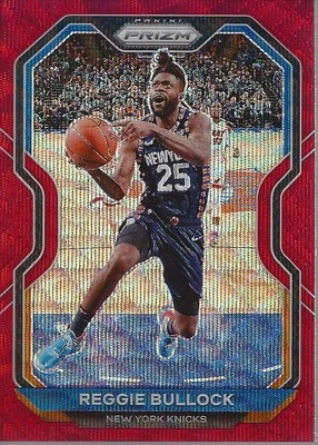 2020-21 Panini Prizm Prizms Ruby Wave #90 Reggie Bullock - BSK - Image 1 of 2