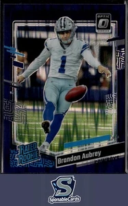 Ammortizzatore Donruss Optic #226 Brandon Aubrey viola 2023 - Foto 1 di 2