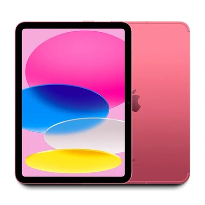 2022 Apple iPad 10 64GB Unlocked 90%+ Battery (Pink) A2757 w/1 Year Warranty - Image 1 of 4