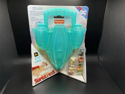 DC League of Super Pets Estuche Jet Invisible con Mini Figura Paquete de 5 Fisher Price Foto 1 de 2