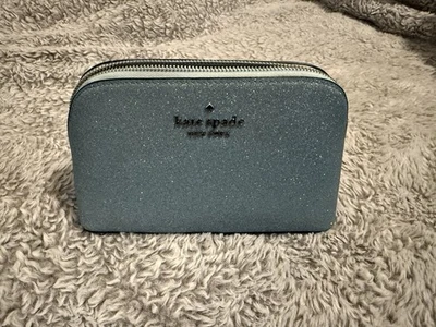 Kate Spade мишура блестящий маленький косметичка - Изображение 1 из 3