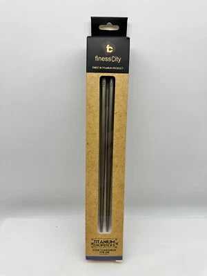 FinessCITY Titanium Ti5633 Solid Chopsticks With Aluminum Case - Grey - USA Ship - Image 1 of 4