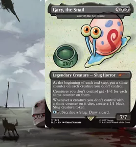Toxrill, the Corrosive Commander Deck Tokens Magic MTG Ready-to-Play Spongebob - Picture 1 of 12