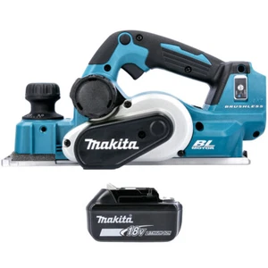 Makita DKP181 18V LXT 82mm Brushless Planer With 1 x 5.0Ah Battery - Picture 1 of 12