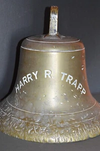 Very Large (24kg) Mid 20th Century Bronze Ships Bell, Harry R Trapp, Sweden 1957 - Picture 1 of 13