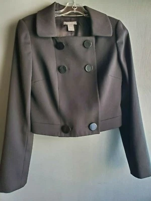 Ann Taylor Black Wool Peacoat / Jacket - Size 6 - Image 1 of 3