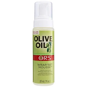 ORS Organic Root Stimulator Olive Oil Hair Styling Mousse Moisturize 7oz 3 Pack - Picture 1 of 4