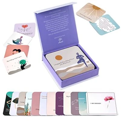 ARIOND Positive Affirmations Cards for Women | Motivational Cards with Thought-Provokin