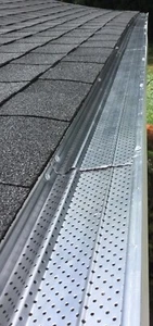 5"x100' Aluminum Gutter Guard Cover - Picture 1 of 14