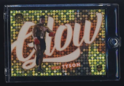Mike Tyson 1/1 Glow Insert Parallel 2021 Super Break The Bar Boxing Legend HOF - Image 1 of 4