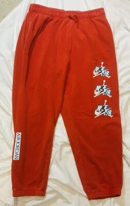 Men’s Red 2xl Jordan Nike Air Sweatpants Cotton And Polyester - Great Condition - Picture 1 of 3