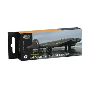 Arcus #E3052 Emaille Lack Set RAF Sowjetische U-Boot Jäger 6 Farben im Set 10ml - Bild 1 von 14