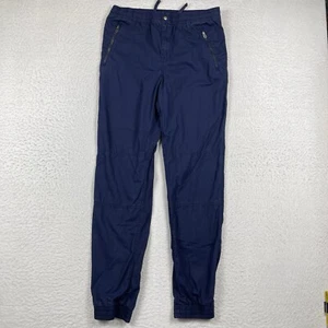 Polo Ralph Lauren Pants Boys XL Blue Jogger Zip Pockets Preppy School Travel - Picture 1 of 15