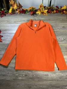 Sweatshirt Size XL (BOYS) Orange Hunting Thermal Champion Pullover Sweater - Picture 1 of 11