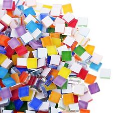 110 Piece Mosaic Tiles Stained Glass - Assorted Colors For Art Craft Accessories