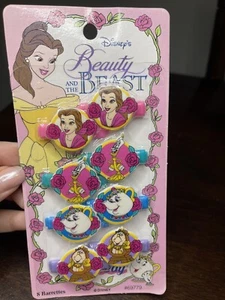 Neu Old Stock 1992 Goody Beauty and the Beast Haarspangenklammern - Bild 1 von 6