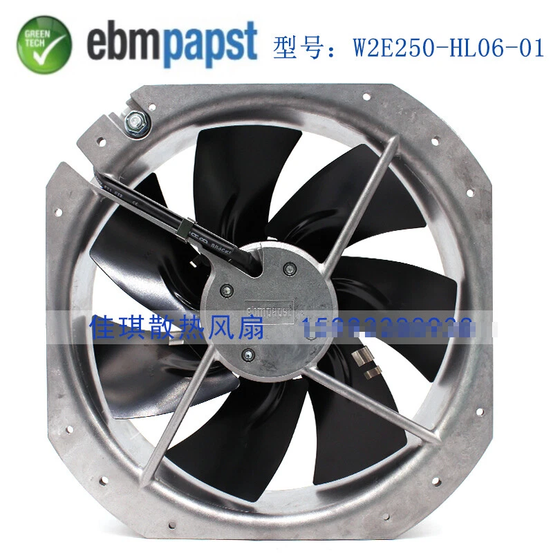W2E250-HL06-01 28080 28CM AC230V cooling Fan AC230V 127W axial fan - Image 1 of 1