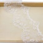 Handmade Materials Sewing 3 Yards Flower Embroidered Lace Fabric Ribbons DIY