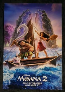 Moana 2 Final #3 Disney 2024 27x40 1-Sheet DS Movie Poster Double sided NM - Picture 1 of 7