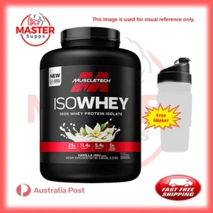 MuscleTech ISO Whey Protein | 100% Isolate | Muscle Recovery & Growth + Shaker - Picture 1 of 3
