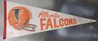 Vintage ATLANTA FALCONS Pennant 30 x 12 