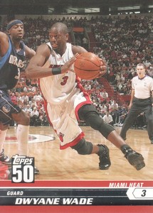2007-08 Topps 50th Anniversary Basketball #6 Dwyane Wade