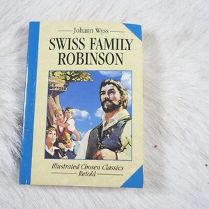 Johann Wyss Swiss Family Robinson Illustrated Chosen Classics Retold Small Book - Picture 1 of 1