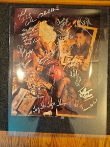 BOXING SIGNED POSTER / LITHO AUTOGRAPHED IN PERSON SIGNED BY MORE THAN 20 READ - Picture 1 of 1