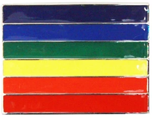 Lgbt Rainbow Flag Belt Buckle Lesbian Gay Bisexual Transgender Pride People Gift - Picture 1 of 4