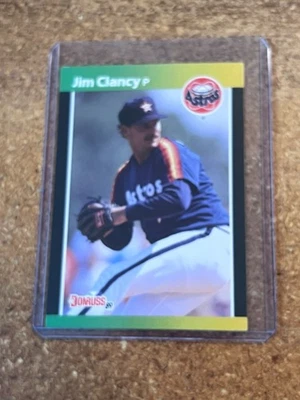 1989 Donruss Baseball Traded # T-32 Jim Clancy - Image 1 of 2