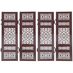 2 Pairs Mini Furniture Item Dollhouse Gadgets Screen Accessory Decorative - Picture 1 of 12