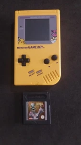 CONSOLE NINTENDO GAMEBOY DMG-001 PAL USATA CON CASE POKEMON NUOVO E SCHERMO LCD! - Imagen 1 de 13