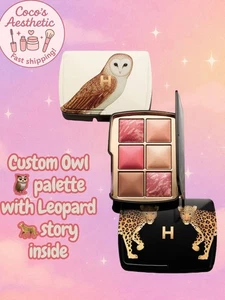 🦉 HOURGLASS Ambient Lighting Edit OWL Palette 🐆✨RARE CUSTOM LEOPARD Palette💎 - Picture 1 of 10