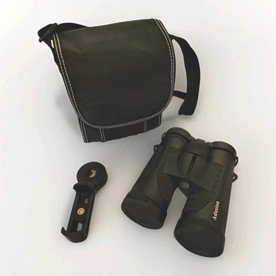Adasion 12 X 42 Presicion Binoculars -  102M @ 1000M - Phone Adapt, Caps & Case  - Image 1 of 4